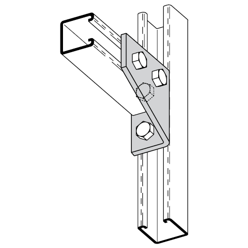 B6134R & L and B6234R & L Four Hole Corner Gusset